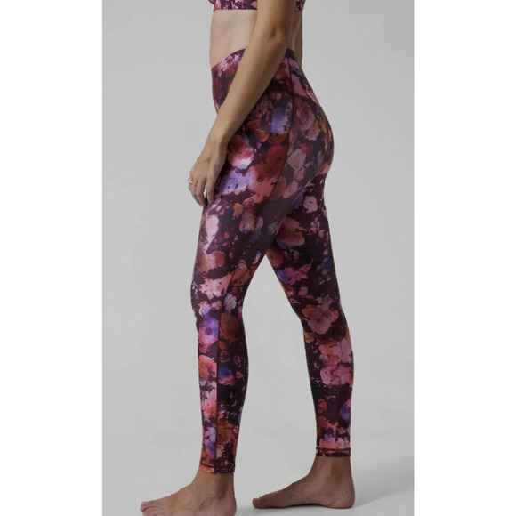 Athleta Salutation Stash Pocket II Printed Tight, Dappled Bloom Sz. XXS MSRP $98 - Picture 4 of 4